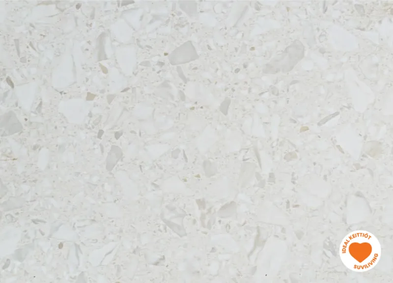 Laminaatti Valkoinen Terrazzo Ideal Keitti t Oy